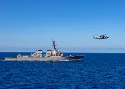 Forrest Sherman is underway on deployment