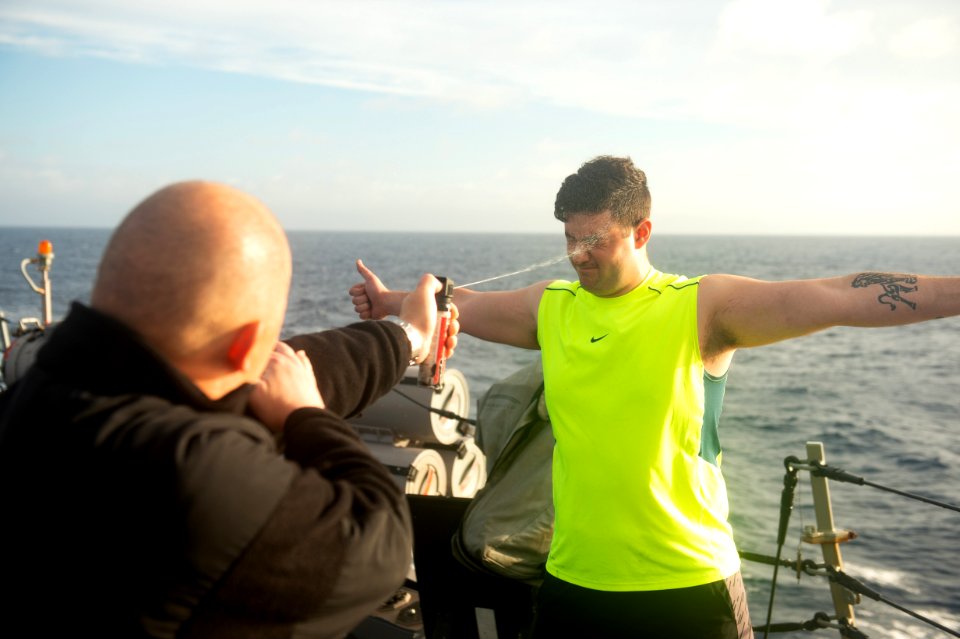 Navy Security Force Sentry (NSFS) training