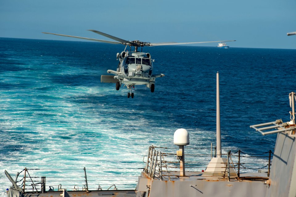 USS Farragut transits Strait of Gibraltar