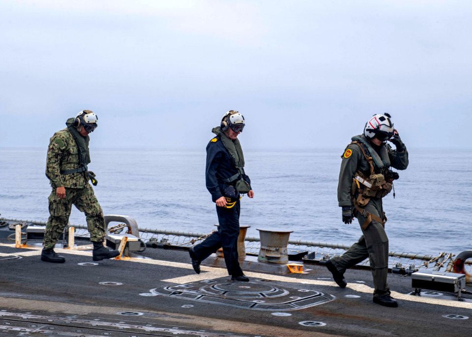 191013-N-UB406-0008 MEDITERRANEAN SEA (Oct. 13, 2019) Span…