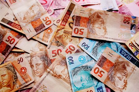 Note brazilian currency brazil