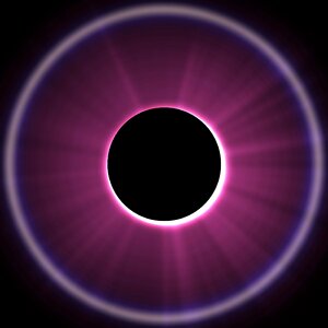 Abstract cosmos celestial body