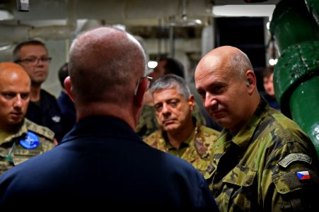 USS Mount Whitney (LLC 20) Exercise Trident Jupiter 2019