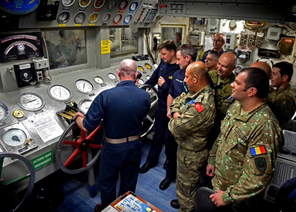 USS Mount Whitney (LLC 20) Exercise Trident Jupiter 2019