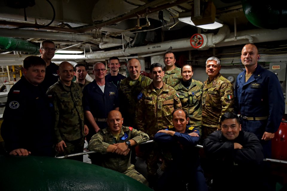 USS Mount Whitney (LLC 20) Exercise Trident Jupiter 2019