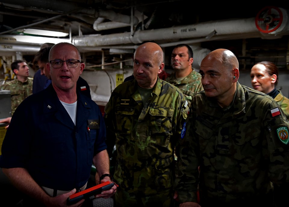 USS Mount Whitney (LLC 20) Exercise Trident Jupiter 2019