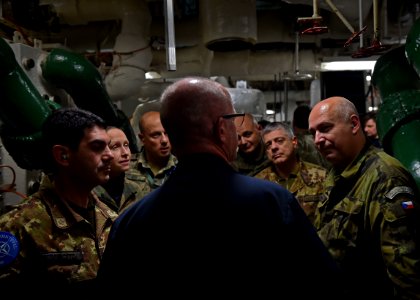 USS Mount Whitney (LLC 20) Exercise Trident Jupiter 2019