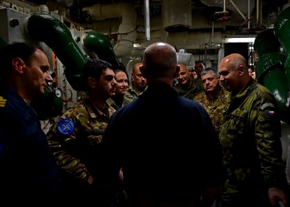 USS Mount Whitney (LLC 20) Exercise Trident Jupiter 2019