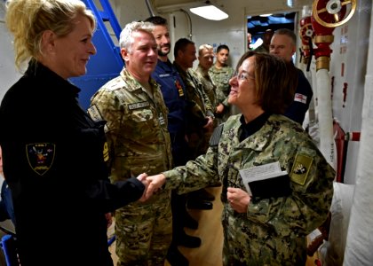 USS Mount Whitney (LLC 20) Exercise Trident Jupiter 2019