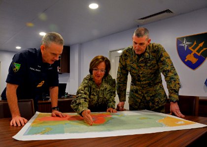USS Mount Whitney (LLC 20) Exercise Trident Jupiter 2019