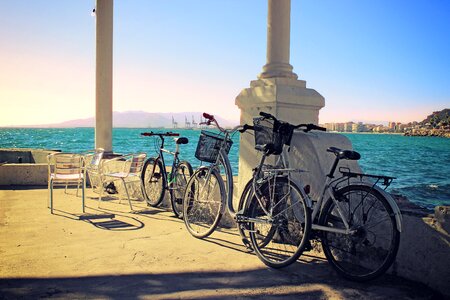 Holiday bicycle summer