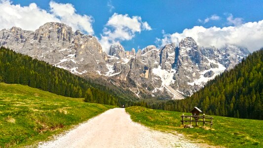 San martino di castrozza dolomites alps photo