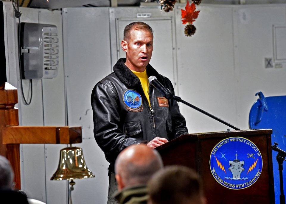 USS Mount Whitney (LLC 20) Exercise Trident Jupiter 2019