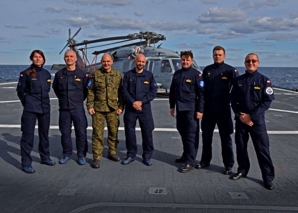 USS Mount Whitney (LLC 20) Exercise Trident Jupiter 2019