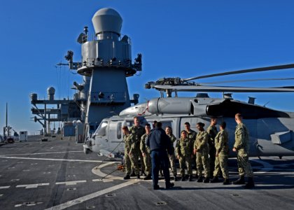 USS Mount Whitney (LLC 20) Exercise Trident Jupiter 2019