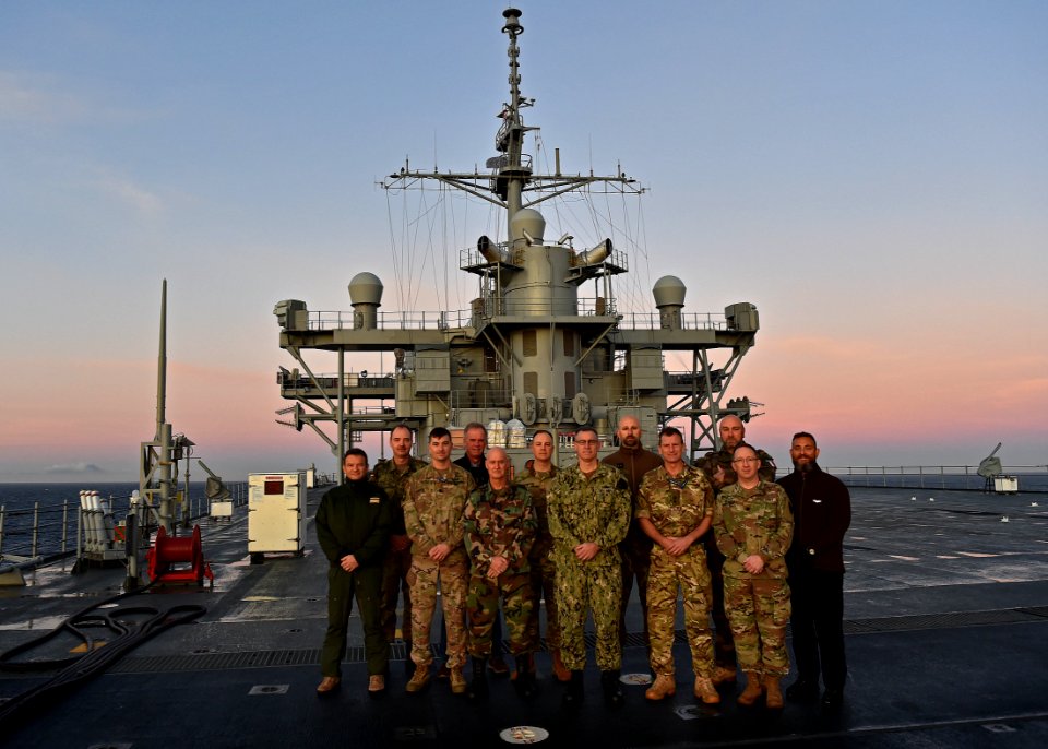 USS Mount Whitney (LLC 20) Exercise Trident Jupiter 2019