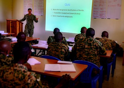 EODMU 8 begins a six-month mobile training team course in … photo
