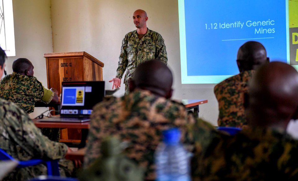 EODMU 8 begins a six-month mobile training team course in …