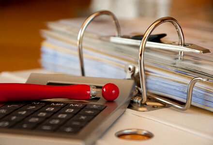 Accounting archives documents