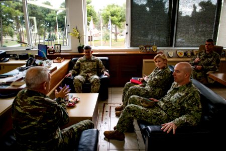 AFRICOM Commander Visits Souda Bay, Greece