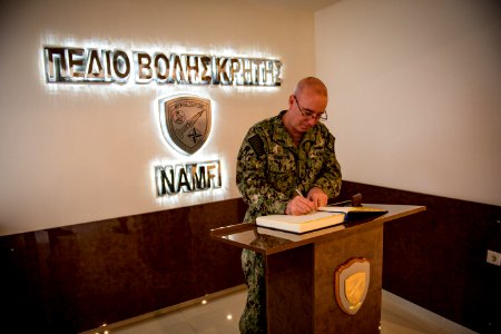 AFRICOM Commander Visits Souda Bay, Greece