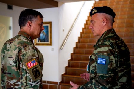 AFRICOM Commander Visits Souda Bay, Greece photo