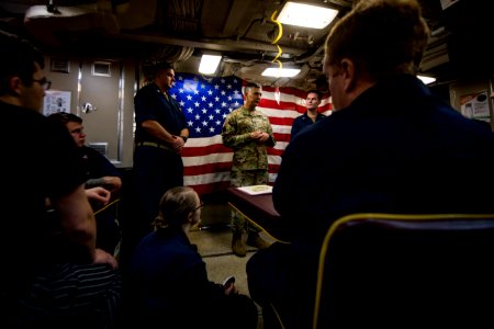 AFRICOM Commander Visits USS Florida photo