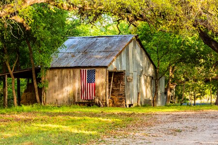 Rural summer countryside photo