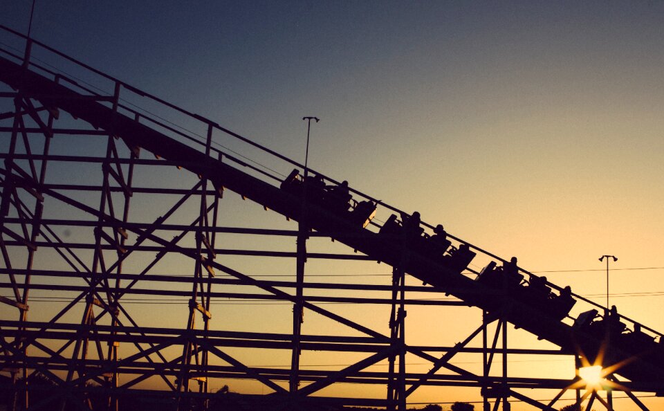 Ride entertainment rollercoaster