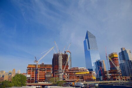 Manhattan architecture skyline photo
