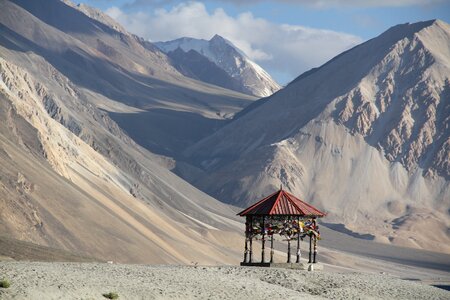 Pangong lake india china photo