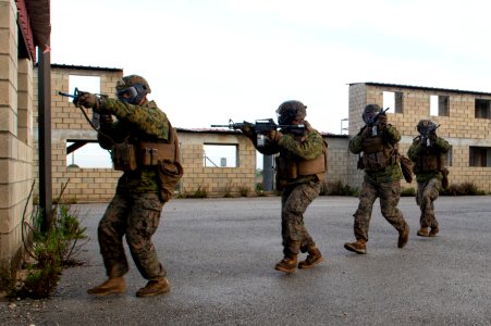 U.S. Marines Conduct Hand Grenade Training