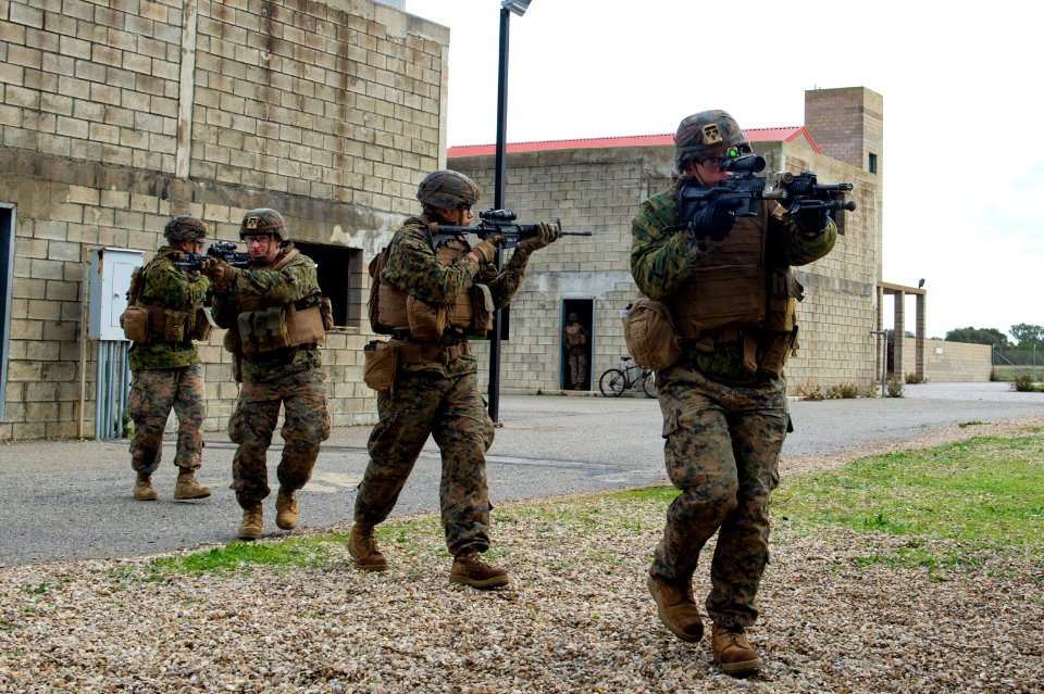 U.S. Marines Conduct Hand Grenade Training photo