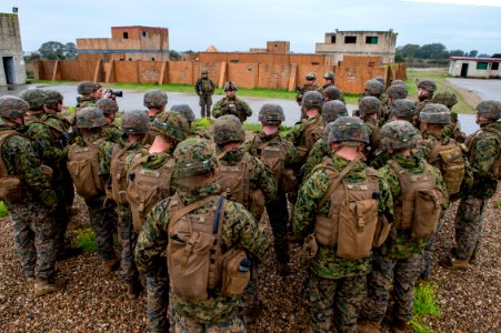 U.S. Marines Conduct Hand Grenade Training photo