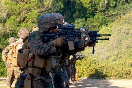 U.S. Marines Conduct Hand Grenade Training photo