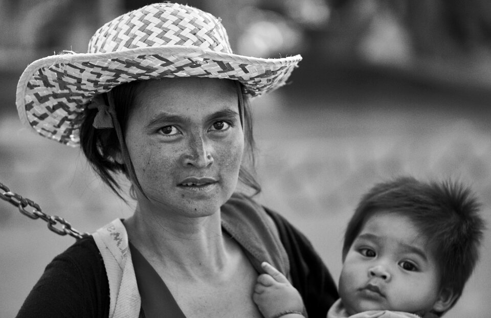 Documentary child black and white