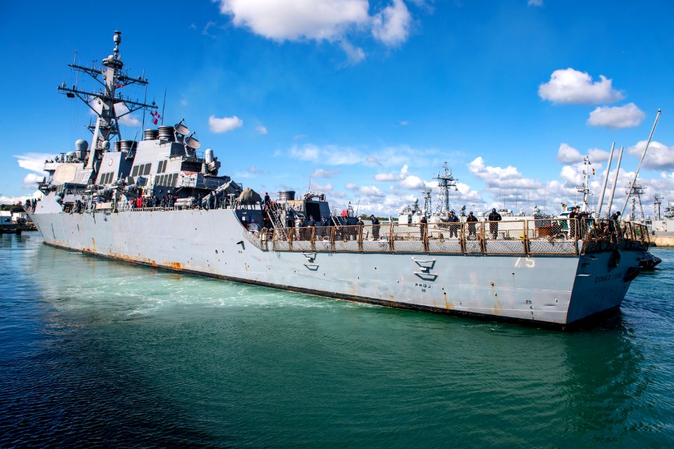 Donald Cook begins 10th Patrol in 6th Fleet
