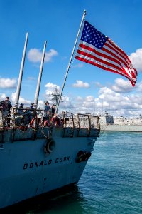 Donald Cook begins 10th Patrol in 6th Fleet