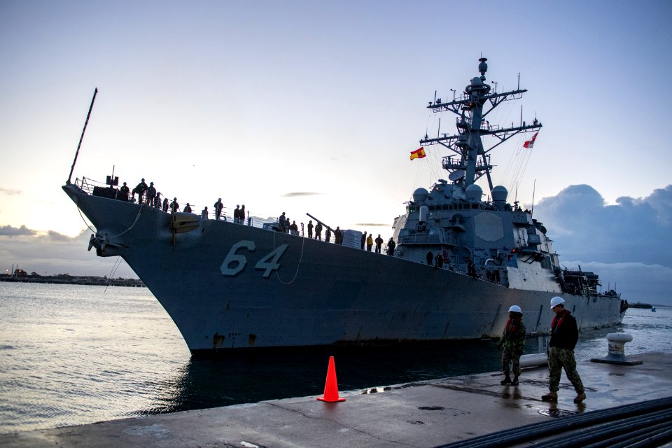 USS Carney Returns from Deployment