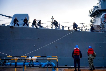 USS Carney Returns from Deployment