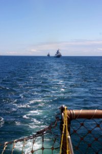 BALTIC SEA (June 09, 2020) USS Donald Cook (DDG75) observe…