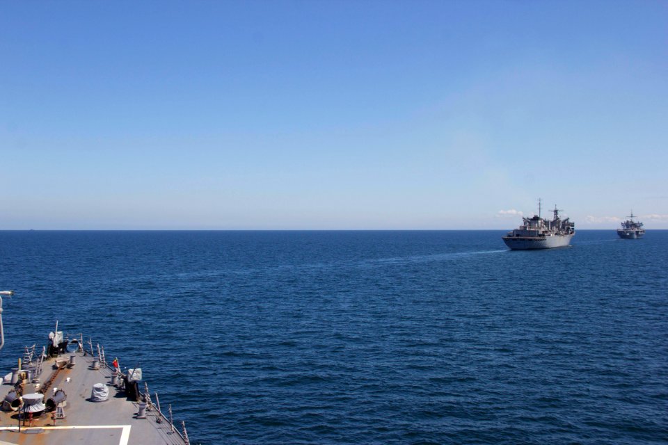 BALTIC SEA (June 09, 2020) USS Donald Cook (DDG75) observe…