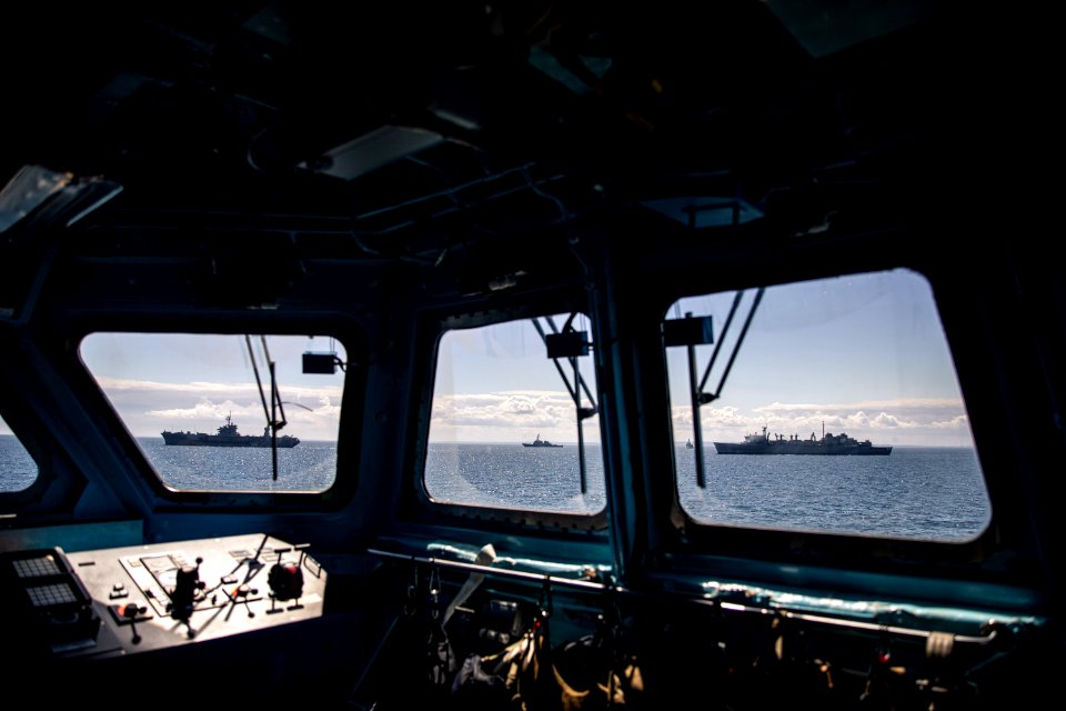 BALTIC SEA (June 11, 2020) The bridge of Royal Norwegian N…