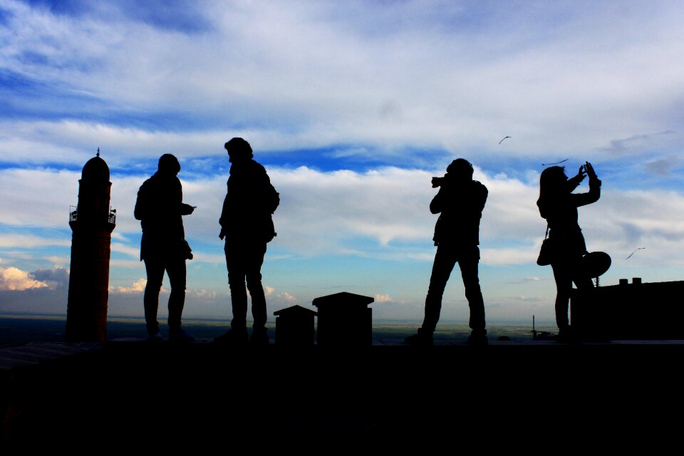 Shooting sky sunset