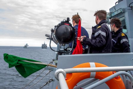 BALTIC SEA (June 8, 2020) Sailors onboard the British Roya…