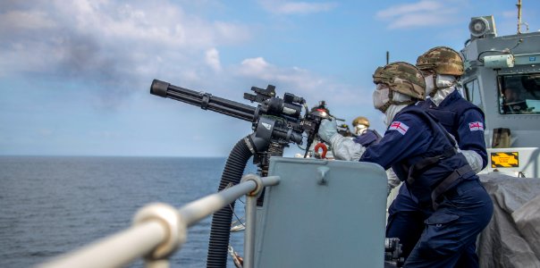 BALTIC SEA (June 8, 2020) Gunners onboard the British Roya…