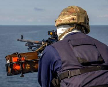 BALTIC SEA (June 8, 2020) Gunners onboard the British Roya…