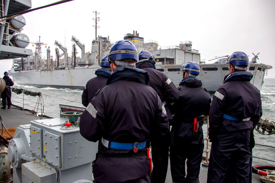 BALTIC SEA (June 8, 2020) Sailors onboard the British Roya…