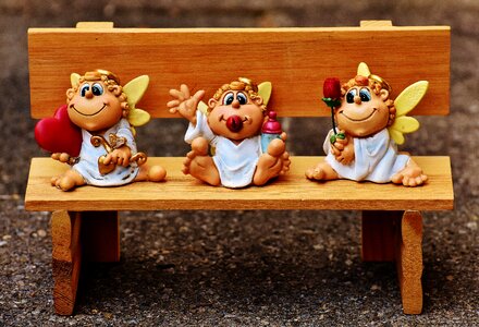 Bench cute sweet