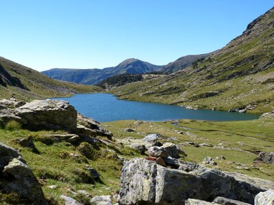 Port of tavascan pyrenee catalunya high mountain lake